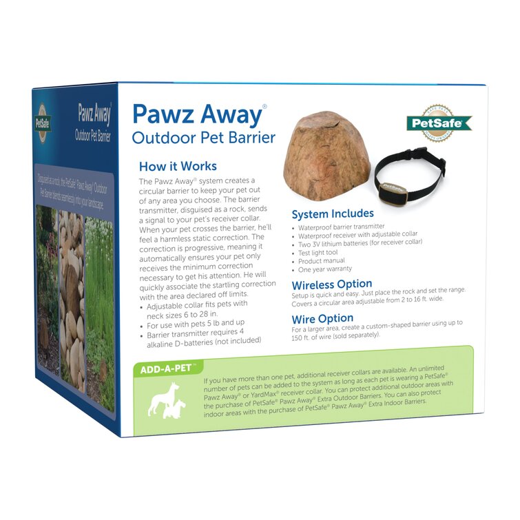 Pawz away outdoor 2025 pet barrier reviews